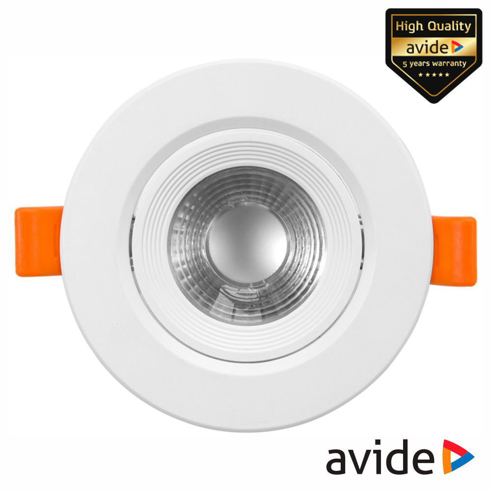 Painel Leds Redondo 7W 90Mm 6400K 570Lm Avide - Tauu.pt