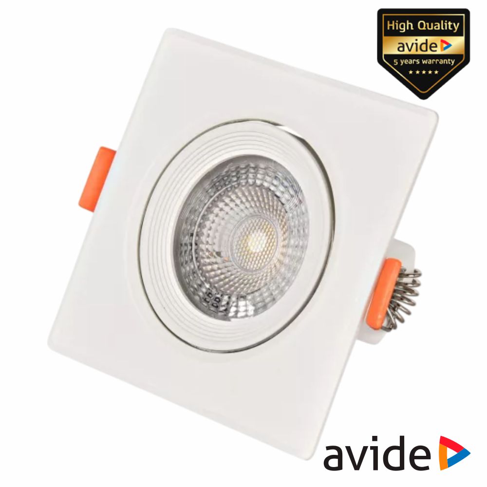 Painel Leds Quadrado 7W 90Mm 6400K 570Lm Avide - Tauu.pt