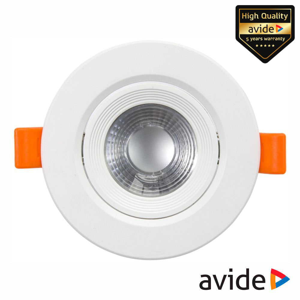 Painel Leds Redondo 7W 90Mm 3000K 550Lm Avide - Tauu,pt