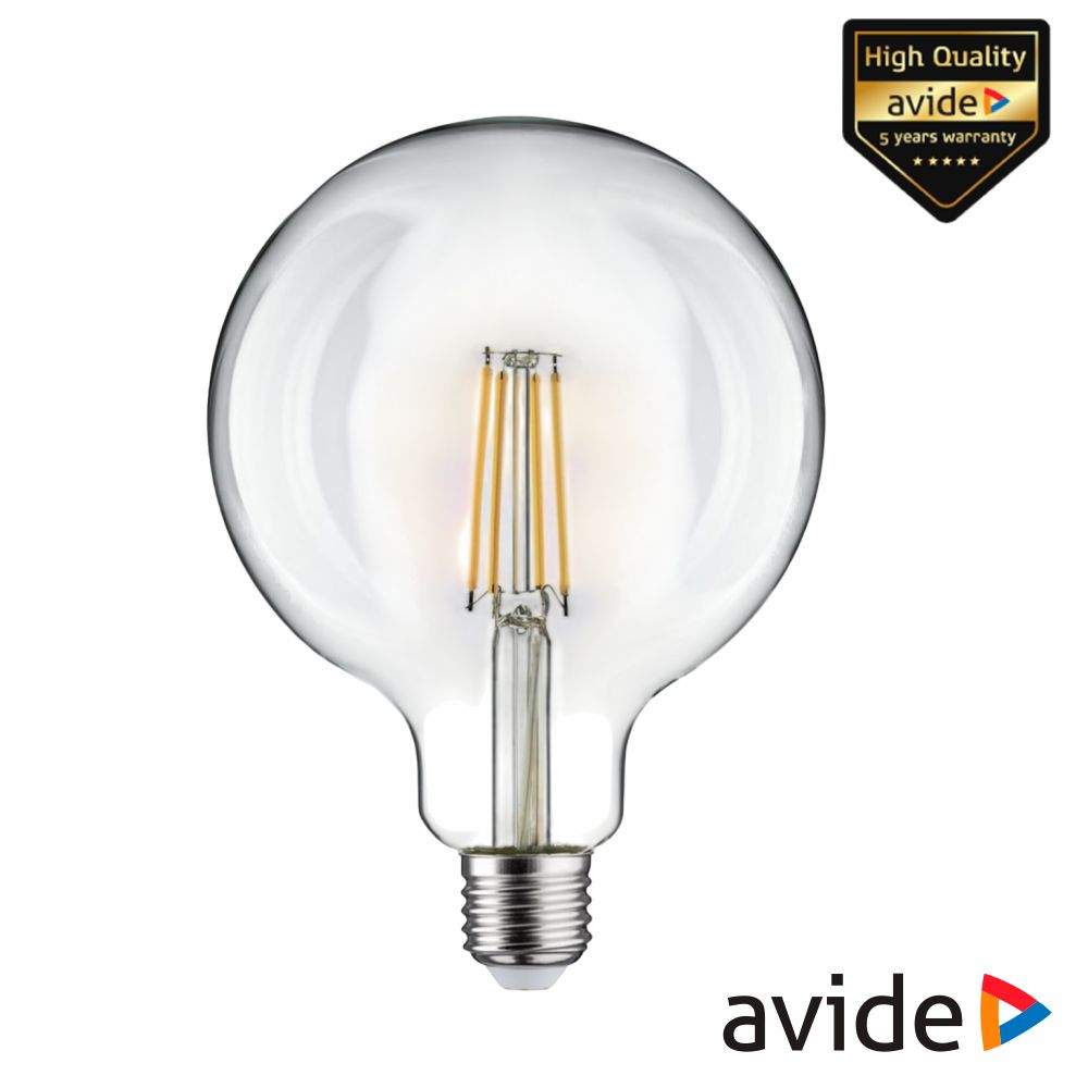 Lâmpada Led E27 Globo Filamento 12W 240V 3000K 1560Lm Avide - Tauu,pt