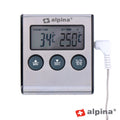 Termómetro Digital Alimentar C/ Temporizador Alpina - Tauu,pt