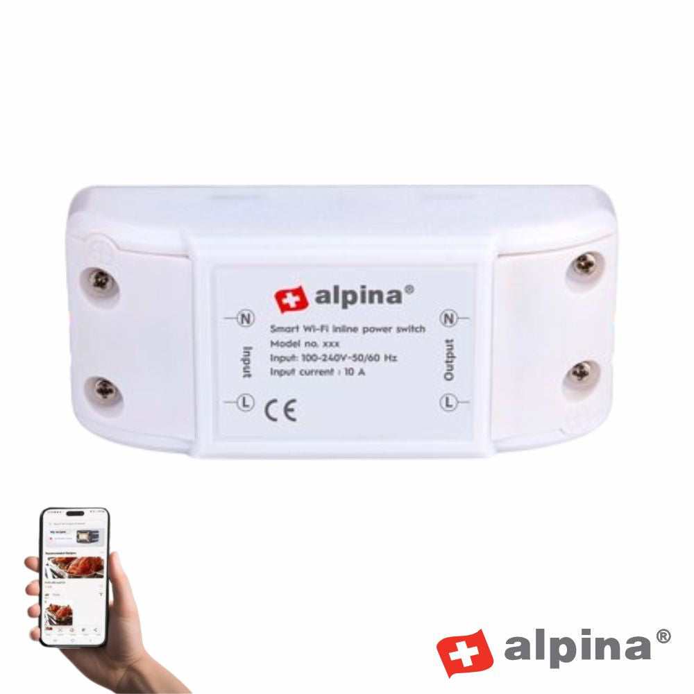 Módulo Automação Interruptor Wifi 1 Canal 2500W Tuya Alpina - Tauu.pt