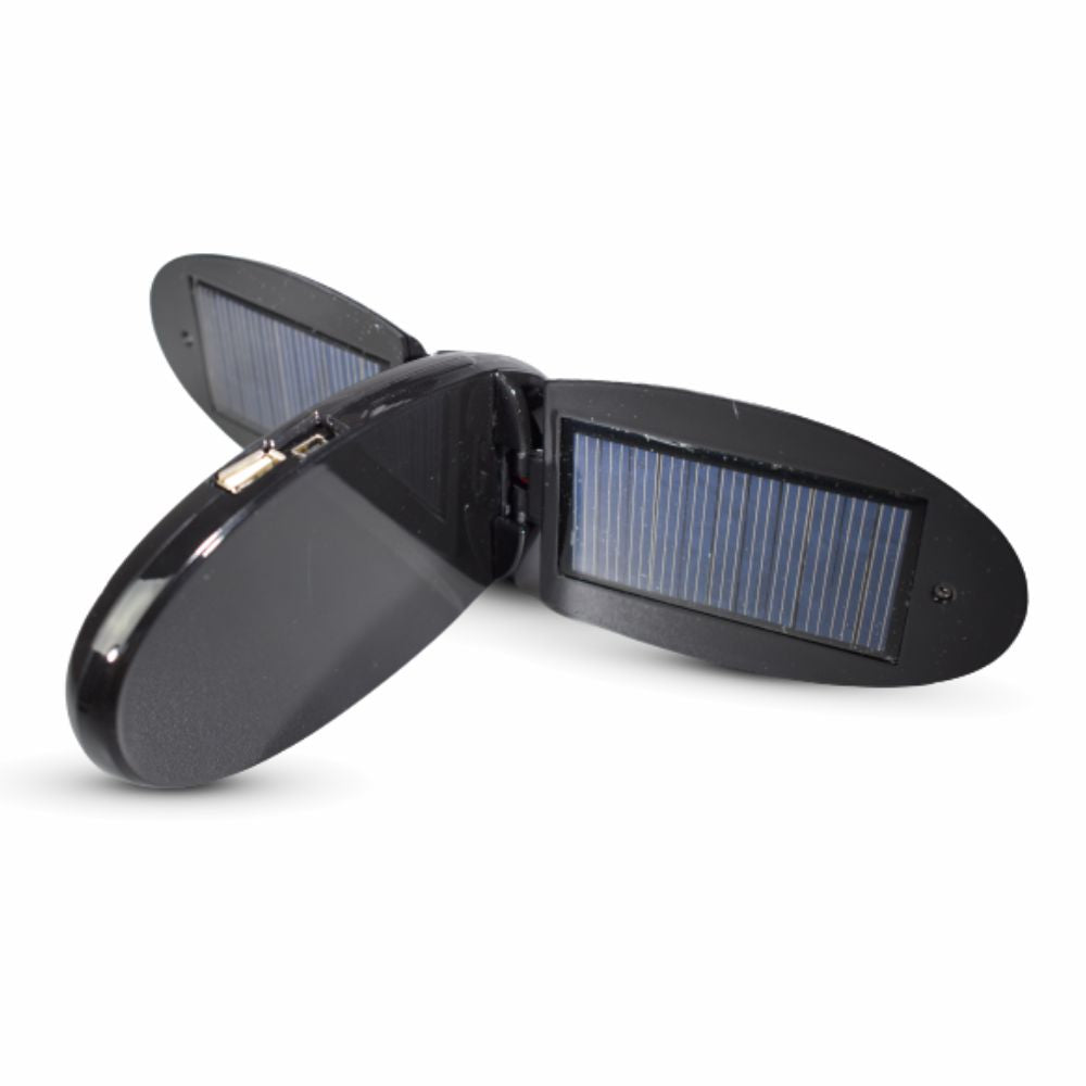 Carregador Solar 1100Ma 5V C/ 12 Fichas E Lcd Usb A-Solar - Tauu.pt