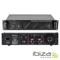 Amplificador Áudio 19" 2X480W Preto Ibiza - Tauu,pt