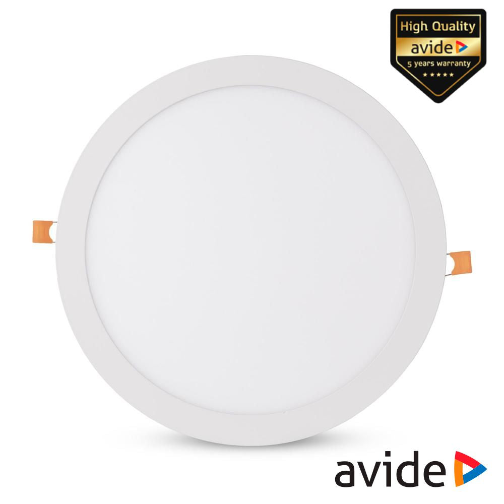 Painel Leds Redondo 24W Cct 296Mm 2000Lm Ip44 Avide - Tauu.pt