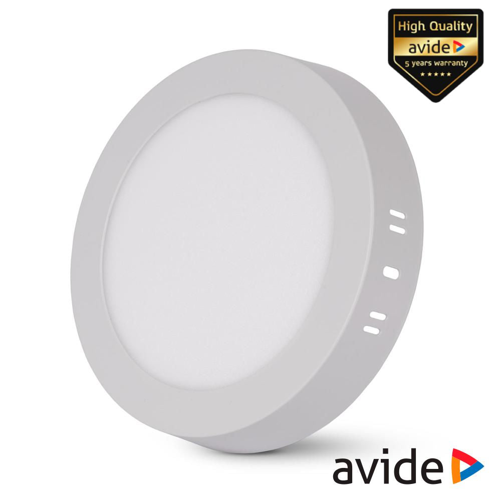 Painel Leds Redondo Superfície 12W 178Mm 950Lm Cct Avide - Tauu,pt