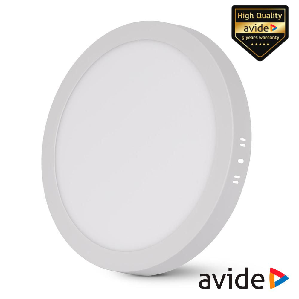 Painel Leds Redondo Superfície 24W Cct 304Mm 2000Lm Ip44 - Tauu,pt