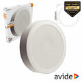 Painel Leds Redondo Superficie 24W 295Mm 4000K 2490Lm Avide - Tauu.pt