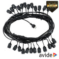 Corrente De Iluminação 15M P/ 24 Lâmpadas E27 Ip44 Avide - Tauu.pt