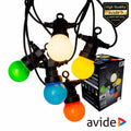 Corrente De Iluminação C/ Lâmpadas Rgb 5M Avide - Tauu,pt