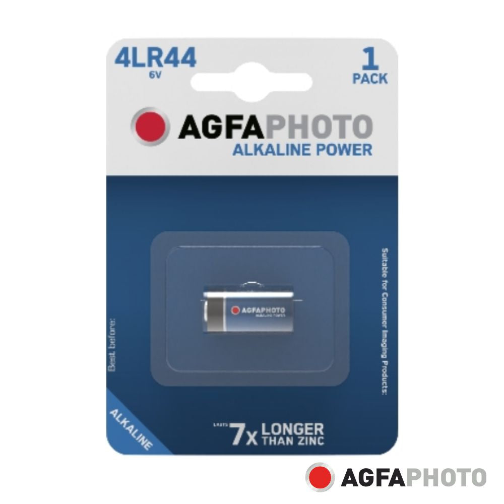 Pilha Alcalina 4Lr44 6V 1X Blister Power Agfaphoto - Tauu.pt