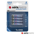 Pilha Alcalina Lr03/Aaa 1,5V 4X Blister Power Agfaphoto - Tauu,pt