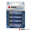 Pilha Alcalina Lr6/Aa 1,5V 4X Blister Power Agfaphoto - Tauu,pt