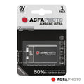 Pilha Alcalina 6Lr61/9V 9V 1X Blister Ultra Agfaphoto - Tauu,pt