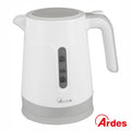 Fervedor De Água Elétrico Branco 2200W 1L Ardes - Tauu.pt