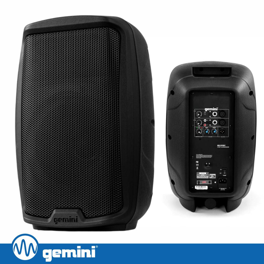 Coluna Amplificada 10" 1000W Gemini - Tauu,pt