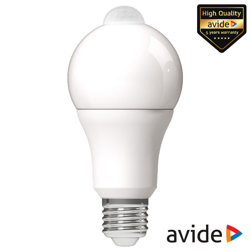 Lâmpada Led E27 R60 8.8W 230V 4000K 806Lm C/ Sensor Avide - Tauu.pt