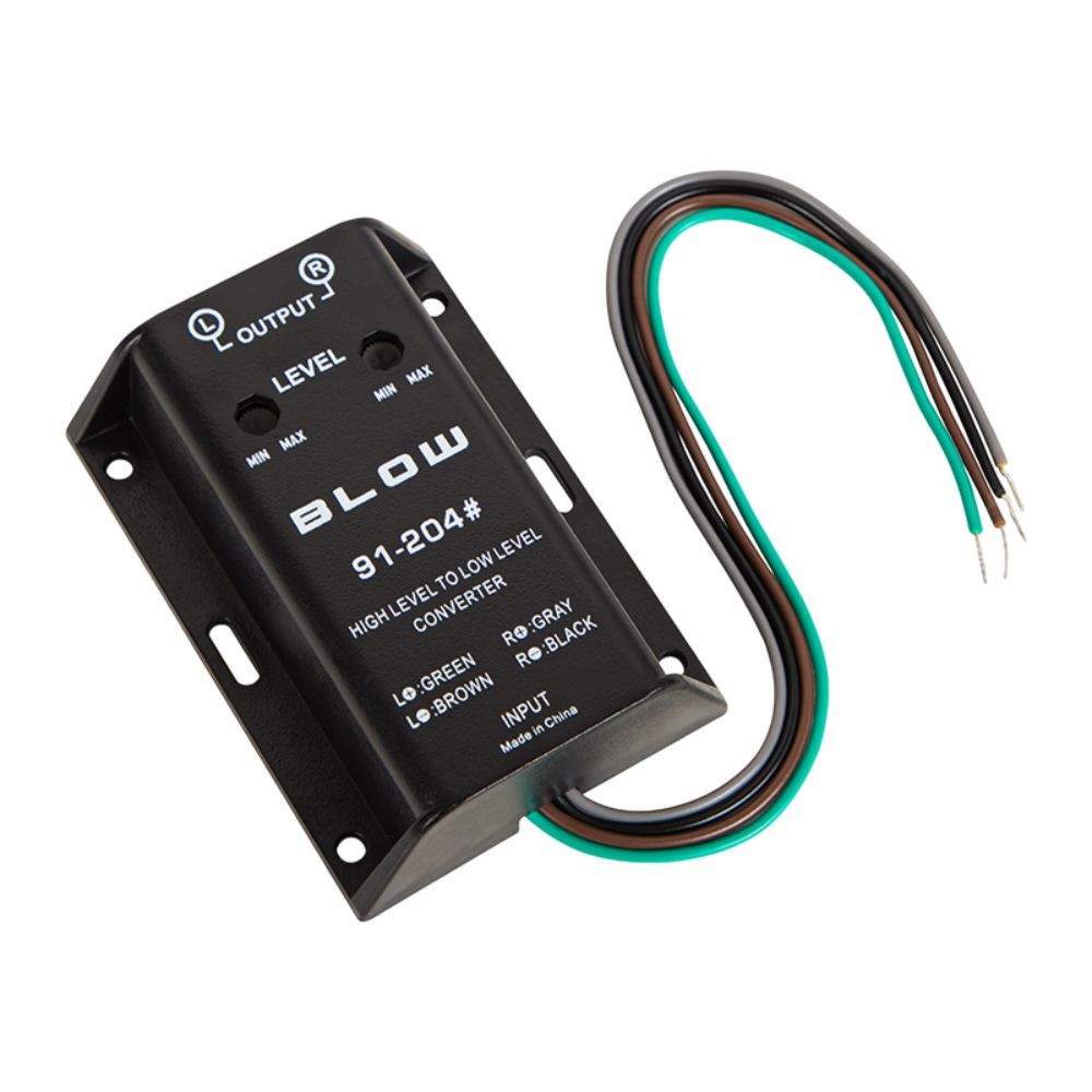Adaptador Som De Alta P/ Baixa Impedância Blow - Tauu.pt