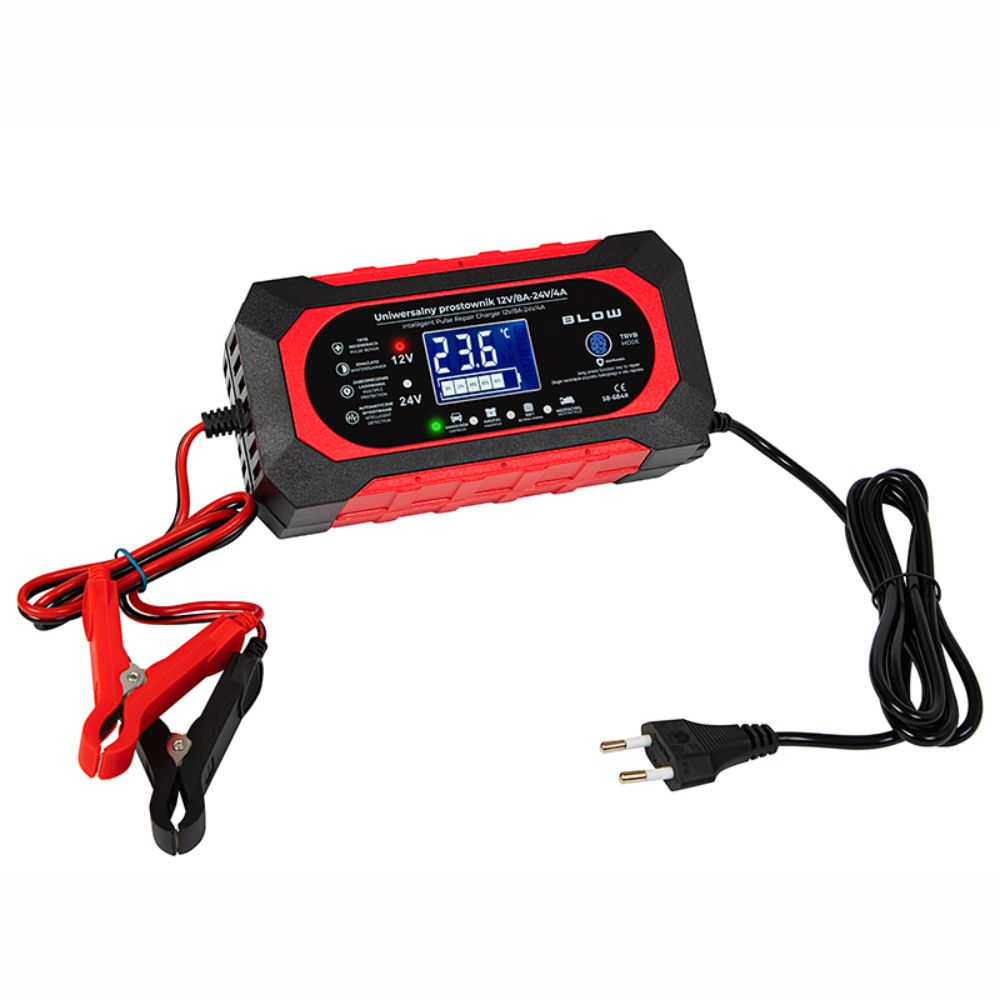 Carregador De Baterias 12V/8A-24V/4A - Tauu,pt