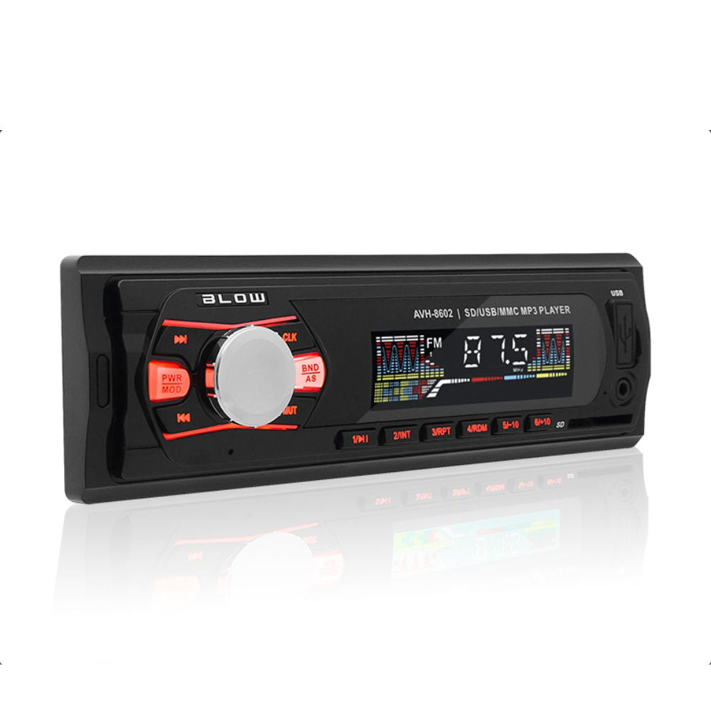 Auto-Rádio Fm Mp3 45Wx4 C/ Mmc/Sd/Usb/Aux - Tauu.pt