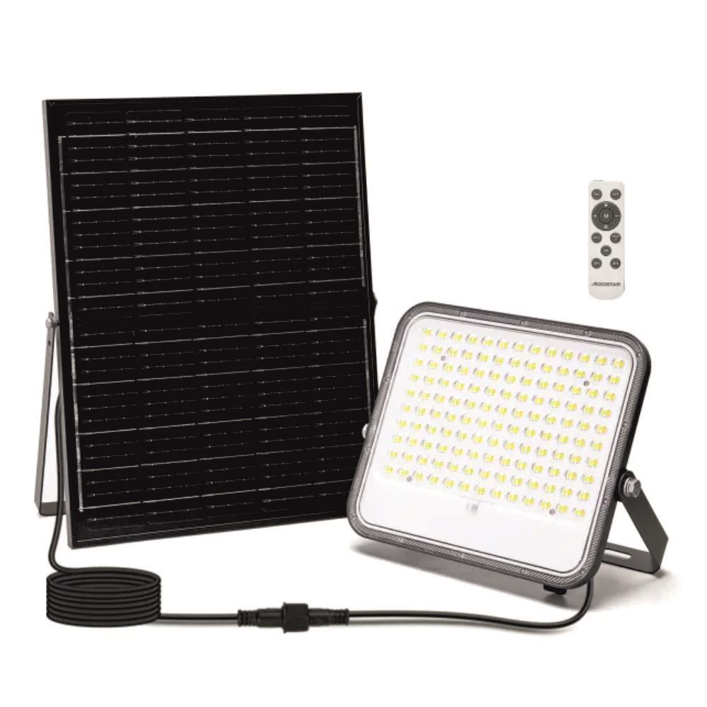 Foco Led Solar 200W Cct 3000K/4000K/6500K 2000Lm Ip66 - Tauu.pt