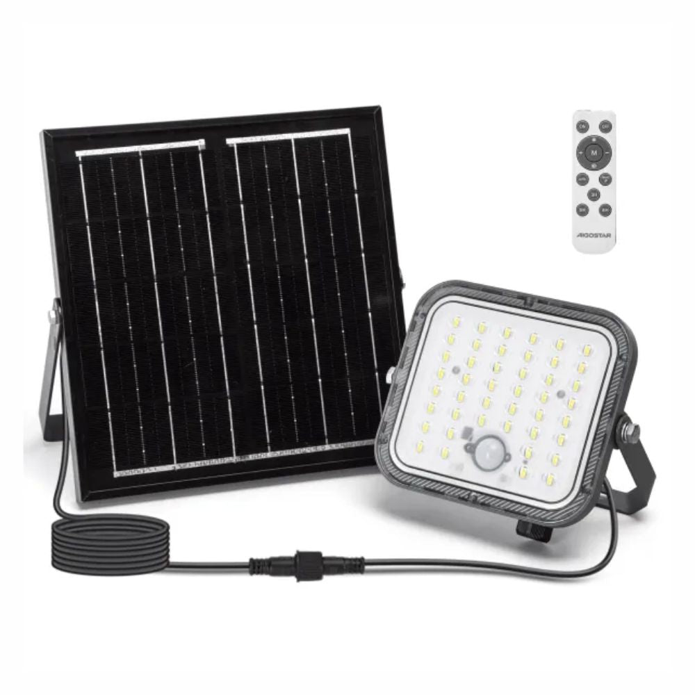 Foco Led Solar 80W C/ Sensor 6500K 800Lm Ip66 - Tauu.pt