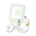 Foco Led 20W 230V 4000K 1800Lm C/ Sensor Ip65 Branco - Tauu.pt