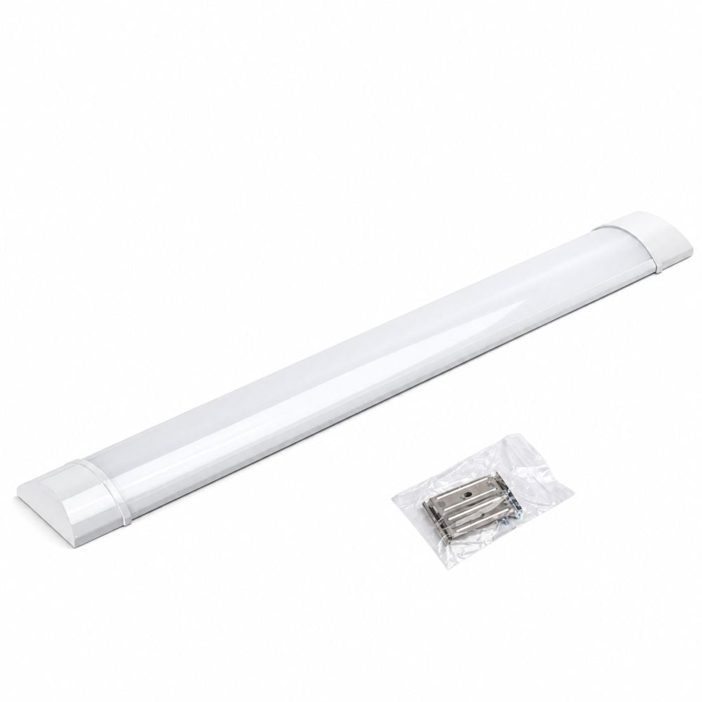 Armadura Led Batten Slim 20W 60Cm Ip20 6500K 2500Lm - Tauu.pt