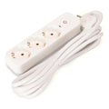 Extensão Elétrica 3X Schuko C/ Interruptor 3M 3G1,5 - Tauu,pt