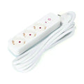Extensão Elétrica 3X Schuko C/ Interruptor 5M 3G1.5 - Tauu.pt