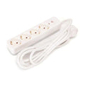 Extensão Elétrica 4X Schuko C/ Interruptor 3M 3G1,5 - Tauu,pt