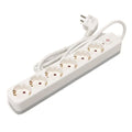 Extensão Elétrica 6X Schuko C/ Interruptor 3M 3G1,5 - Tauu,pt