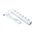 Tomada Elétrica C/ 6 Saídas C/ Interruptor 1.5M 3G1.5 - Tauu.pt