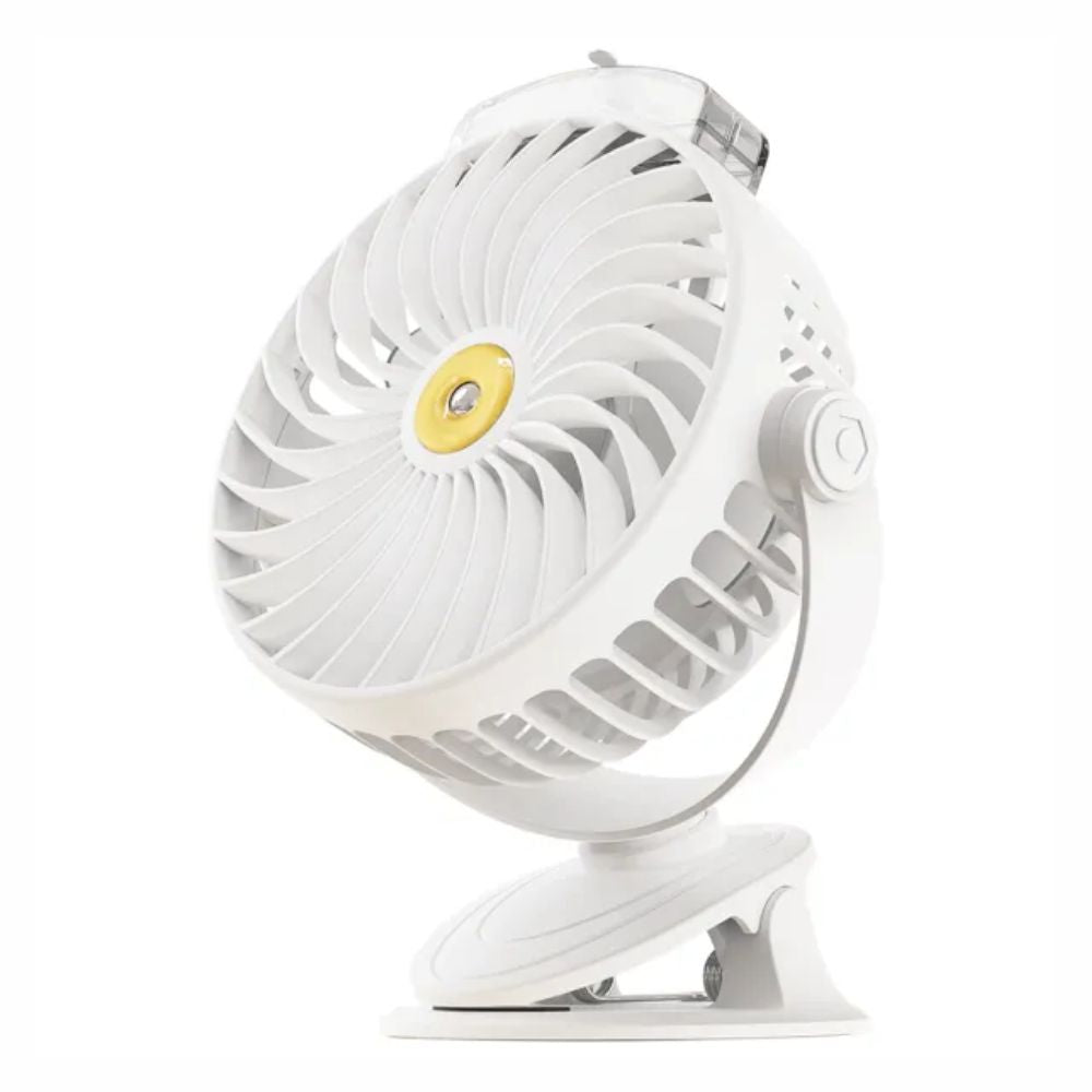 Ventoinha Portátil Ø15Cm C/ Nebulizador C/ Mola 2400Mah - Tauu.pt