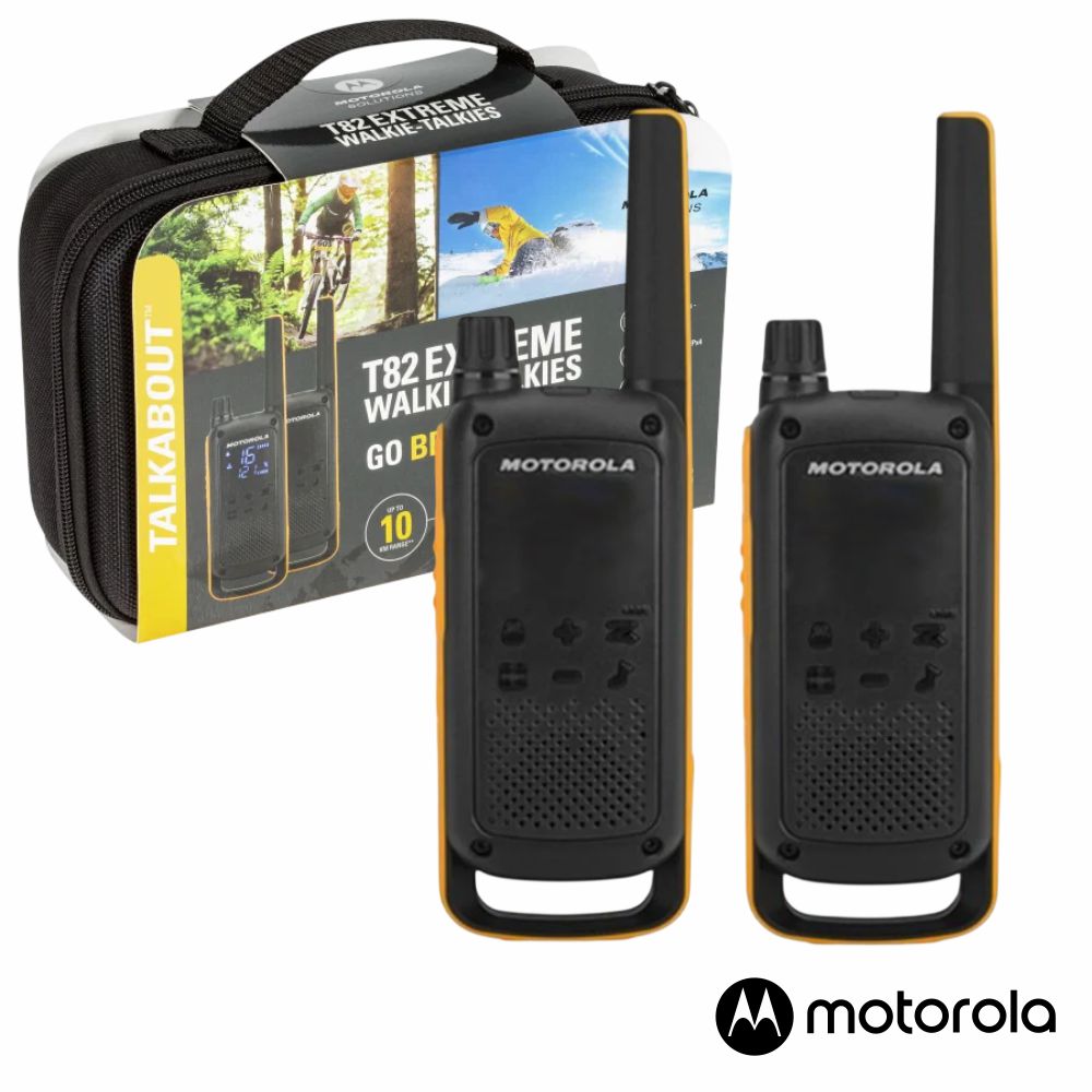 Intercomunicadores Talkabout T82 Extreme Twin-Pack Motorola - Tauu.pt