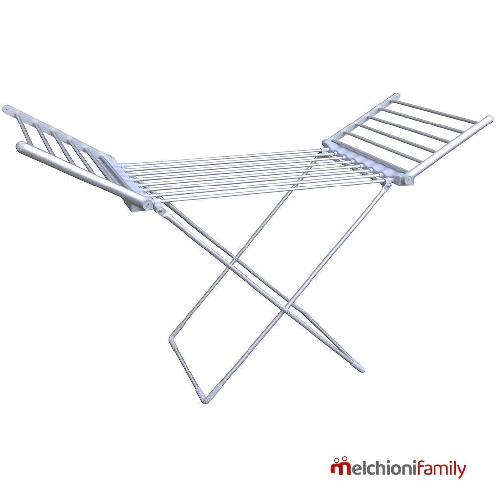 Estendal Elétrico Aquecido 230W 18 Barras Melchionifamily - Tauu.pt