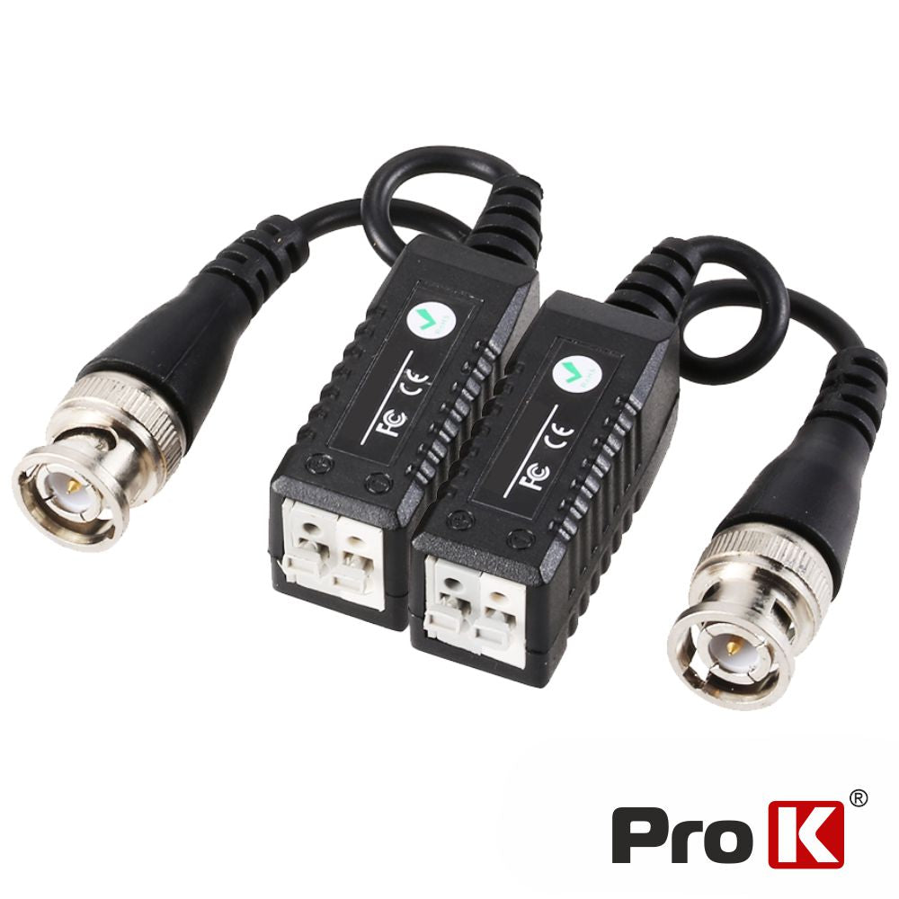 Conversor Passivo Hd 2X Balun Vídeo Terminais Aperto Prok - Tauu,pt