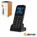 Telemóvel P/ Séniores 1.77" 4G Sos Fm Preto Denver - Tauu.pt