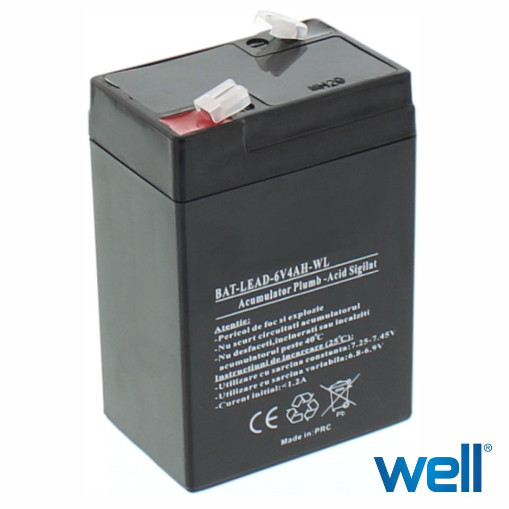 Bateria Chumbo 6V 4A - Tauu.pt
