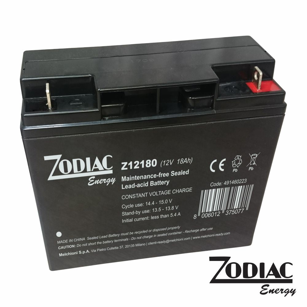 Bateria Chumbo Vrla Agm 12V 18A Z12180 Zodiac - Tauu.pt