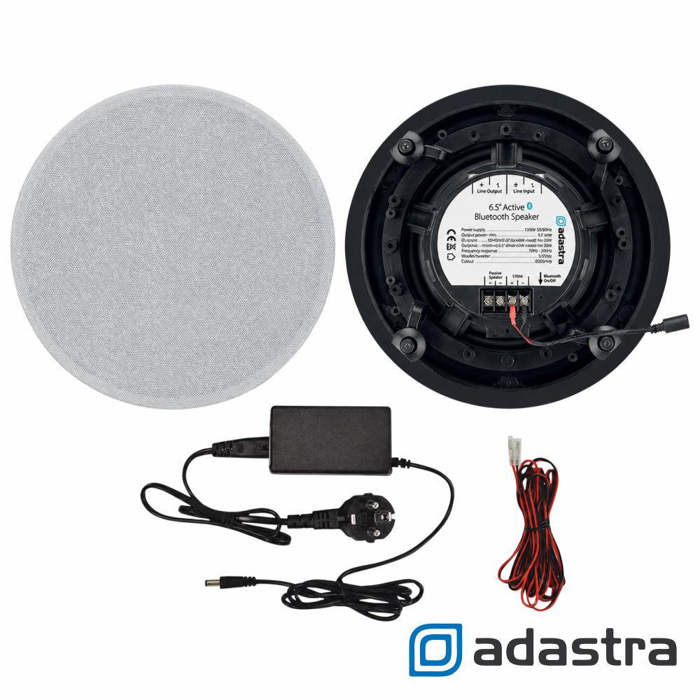 Conjunto 2X Colunas De Teto 6.5" 50W Bt Adastra - Tauu.pt