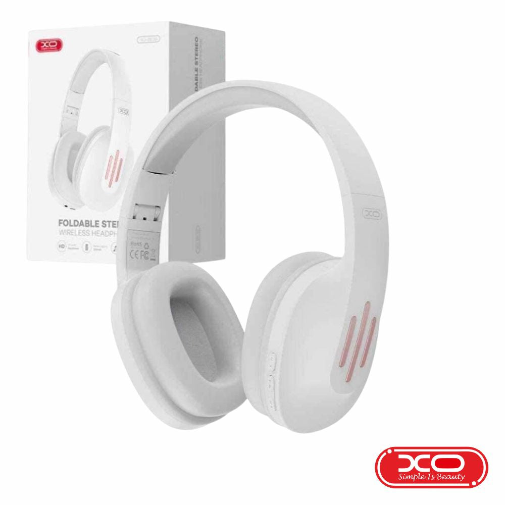 Auscultadores S/ Fios Stereo Aux Fm Bluetooth 5.0 Preto Xo - Tauu.pt