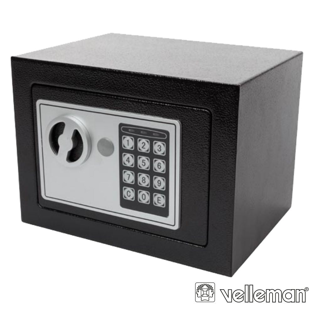Cofre Eletrónico Aço 23X17X17Cm Cinzento Velleman - Tauu.pt