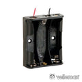 Suporte P/ 3 Pilhas Aa C/ Fio Velleman - Tauu,pt