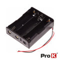 Suporte P/ 3 Pilhas 18650 Prok - Tauu,pt