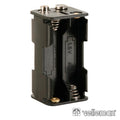 Suporte P/ 4 Pilhas Aa C/ Terminais Snap Velleman - Tauu,pt