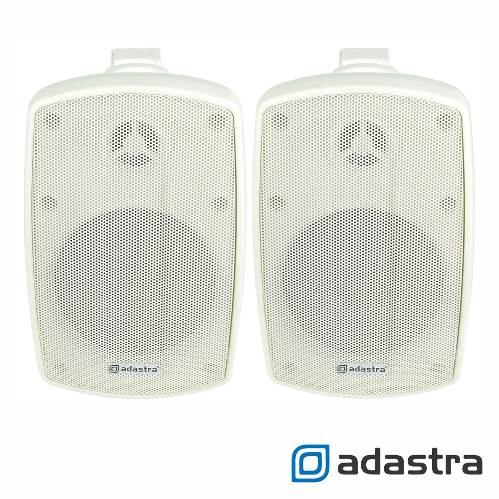 Conjunto De 2 Colunas 4" 60W Ip44 Branco Adastra - Tauu.pt