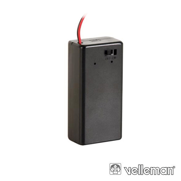 Suporte P/ 1 Pilha De 9V Velleman - Tauu,pt