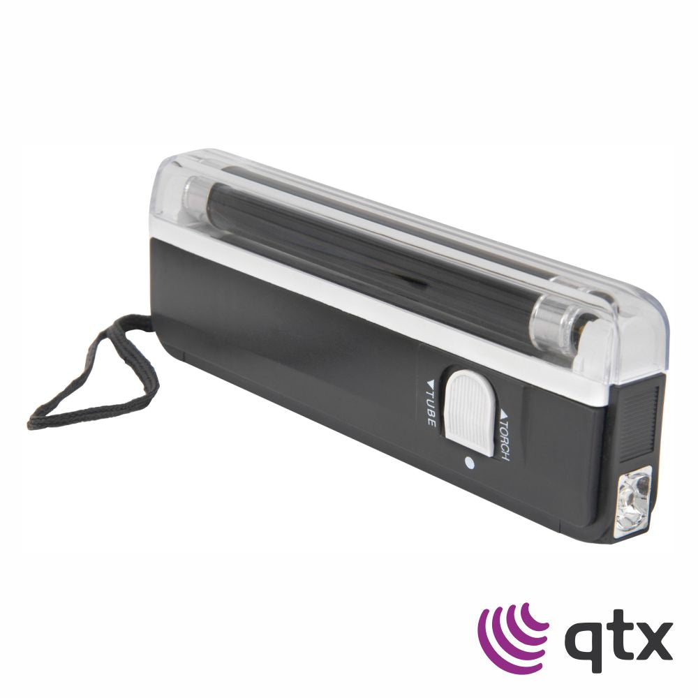 Mini Luz Negra Uv 4W C/ Lanterna Qtx - Tauu.pt