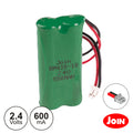 Bateria Ni-Mh 2,4V 600Ma Ficha Philips Join - Tauu,pt